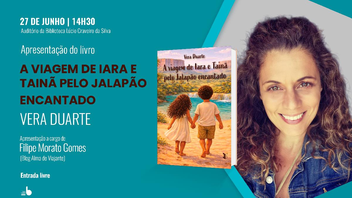 Apresentação do livro 'A Viagem de Iara e Tainã pelo Jalapão Encantado'