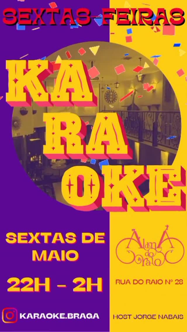 karaoke.braga apresenta Noite de Karaoke