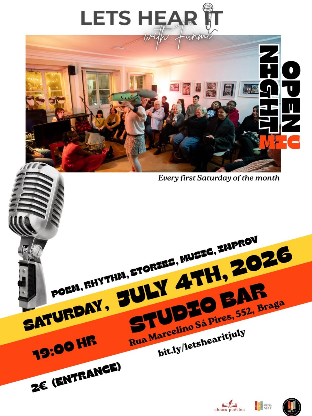 Let’s Hear It | Open Mic Night — SOUNDS OF FREEDOM
