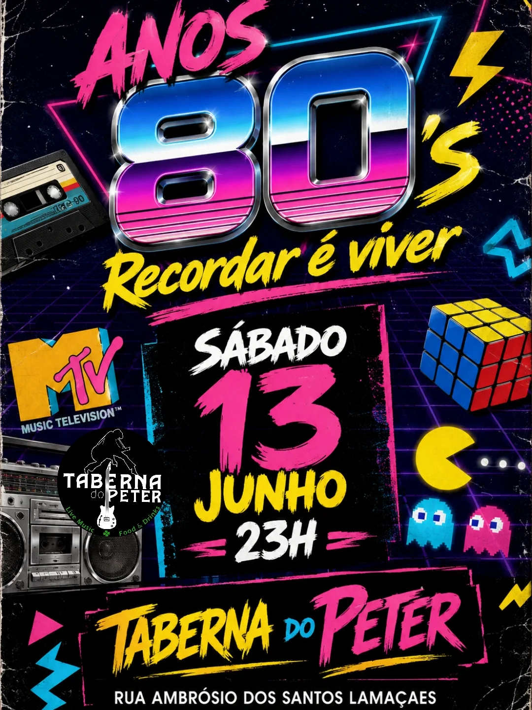 Recordar é Viver Anos 80's