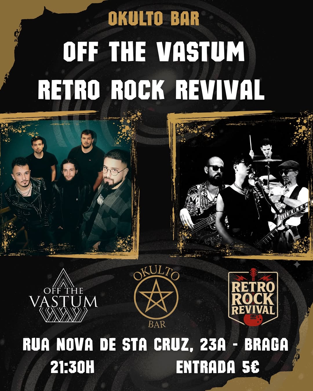 Off the Vastum + Retro Rock Revival Band