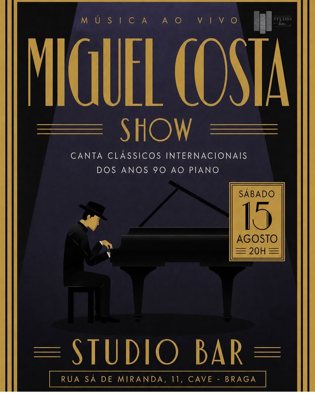 Miguel Costa apresenta Clássicos ao Piano