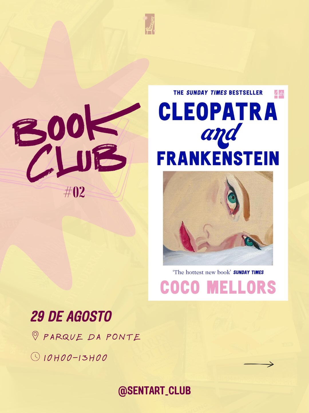 Sentart Book Club - Cleópatra & Frankenstein
