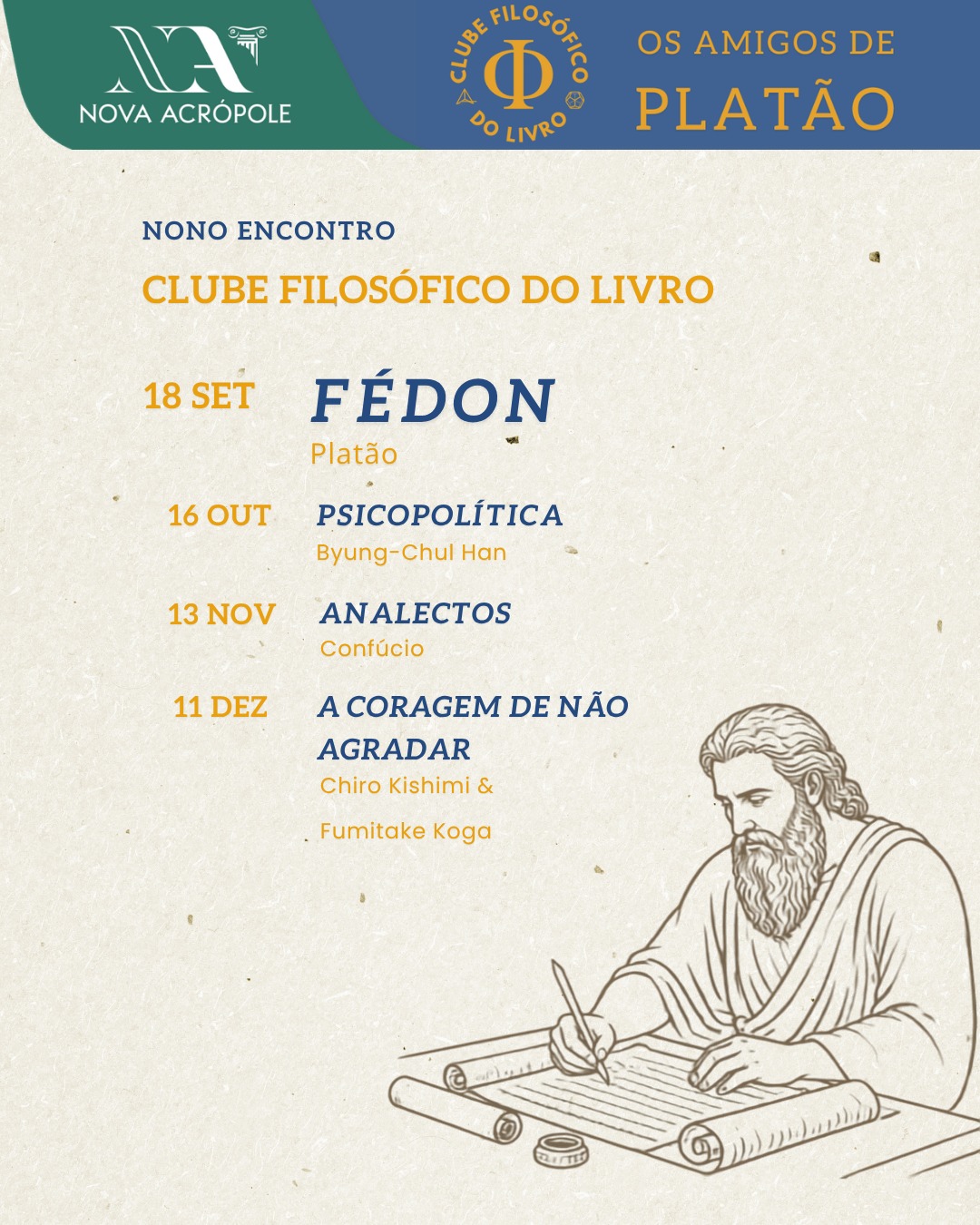 Encontro sobre o Fédon de Platão