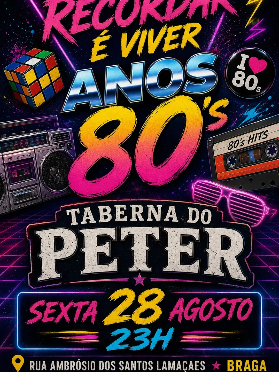 Recordar é Viver — Anos 80’s