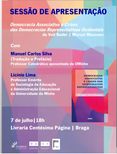 Democracia Associativa e Crises das Democracias Representativas